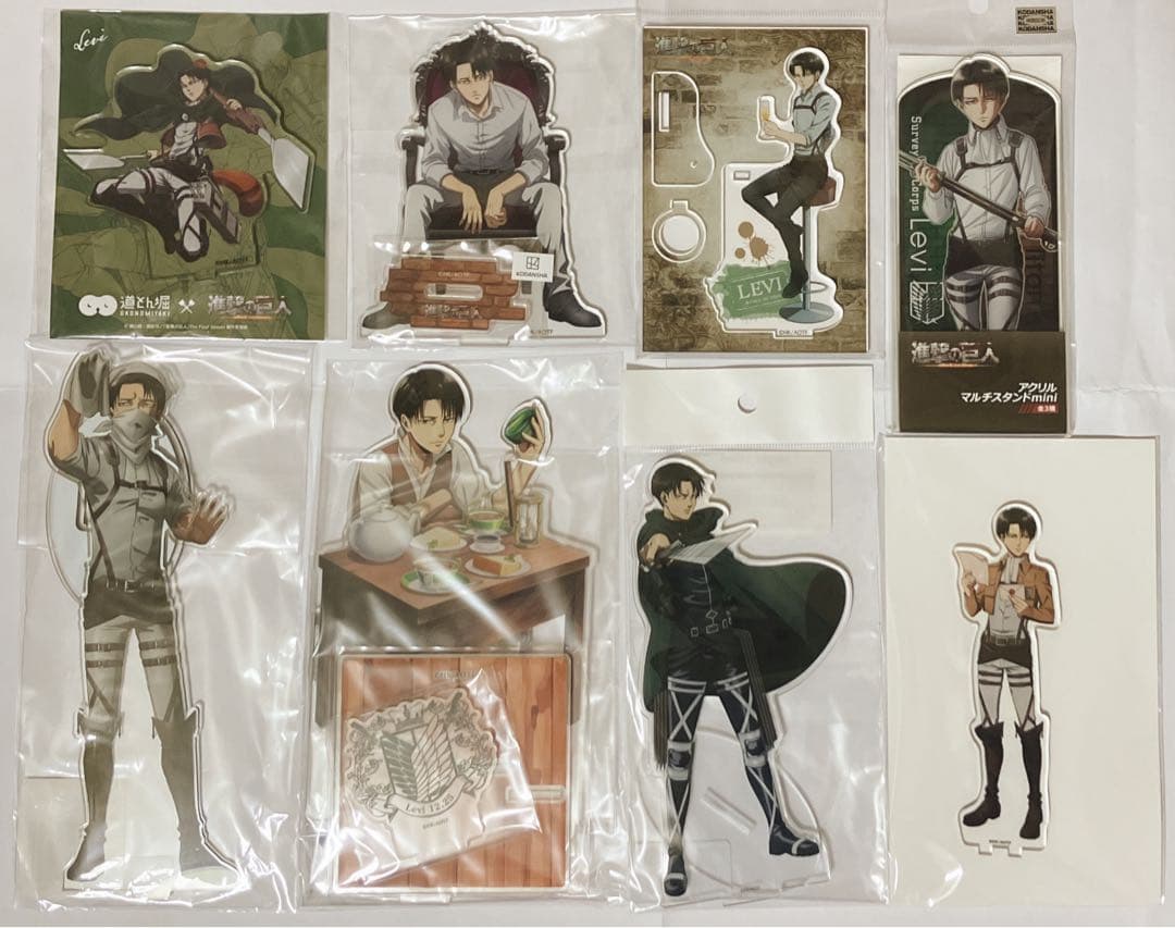 進撃の巨人 リヴァイ アクスタ まとめ売り