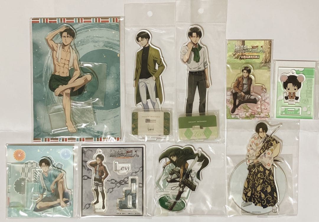 進撃の巨人 リヴァイ アクスタ まとめ売り