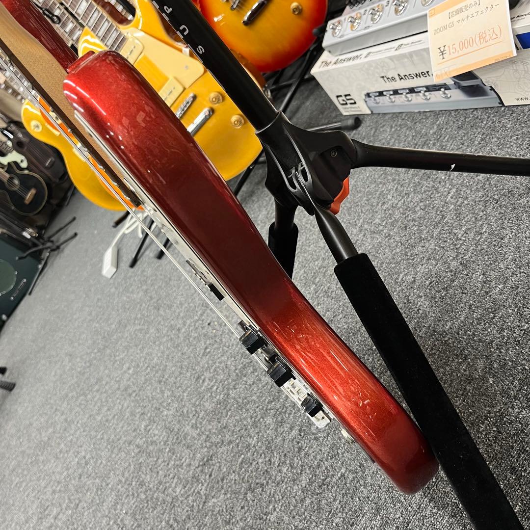 【11429】 Bacchus ジャズベースタイプ メタリックレッド