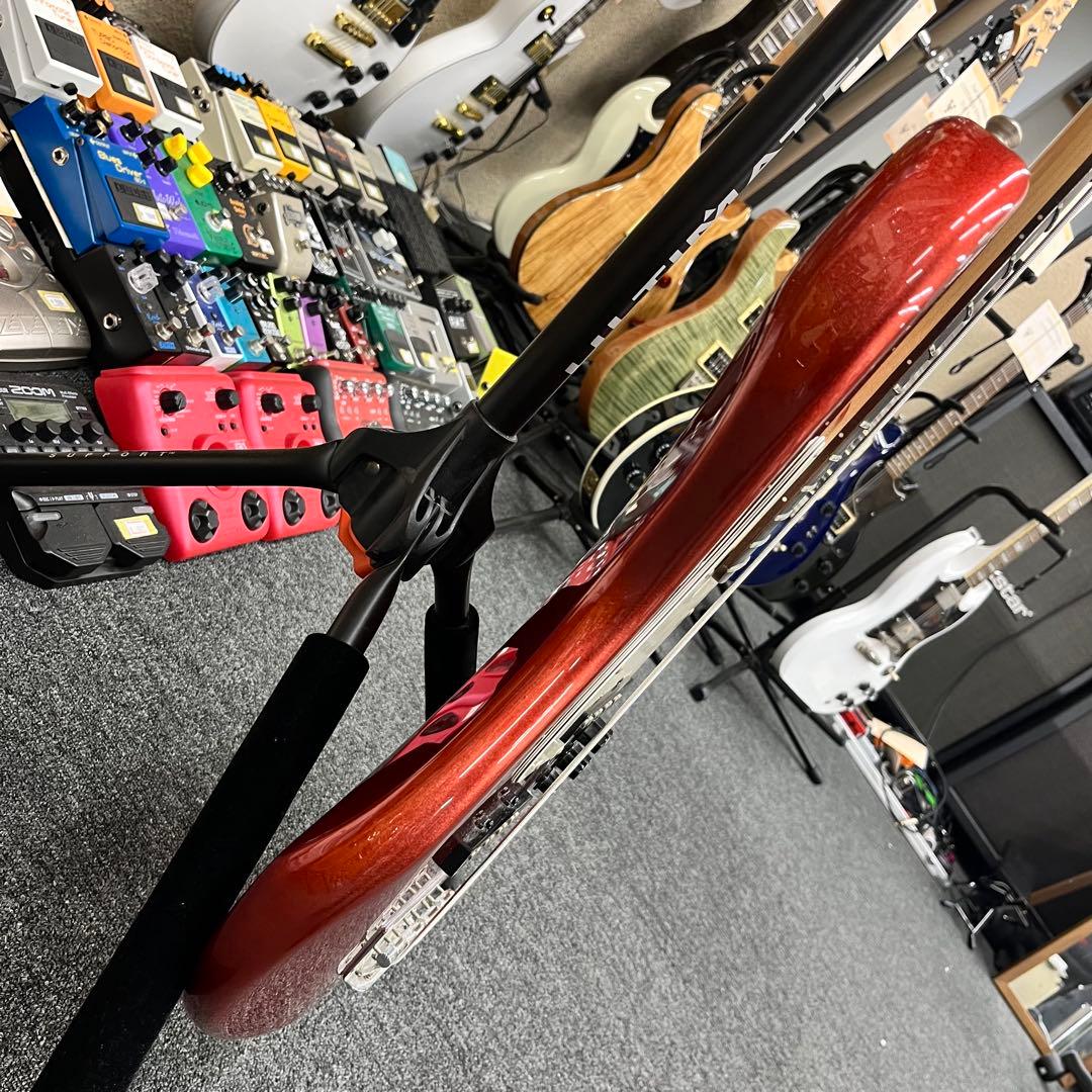 【11429】 Bacchus ジャズベースタイプ メタリックレッド