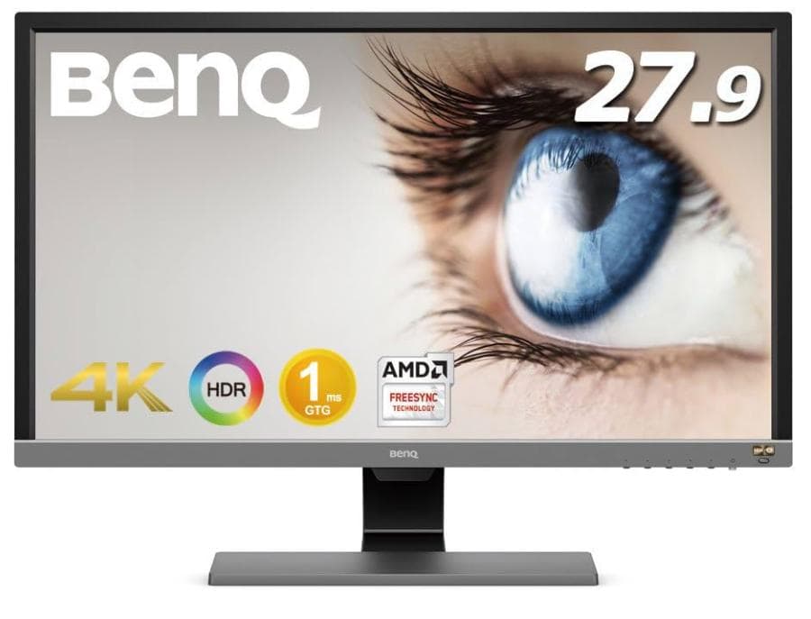 BenQ EL2870U ゲーミングモニター 27.9型4K HDR スピーカー