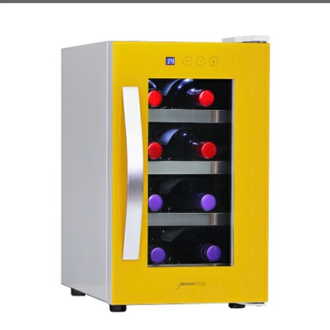 新品　デバイスタイルDeviceStyle ワインセラー CE-8W-Y 8本用