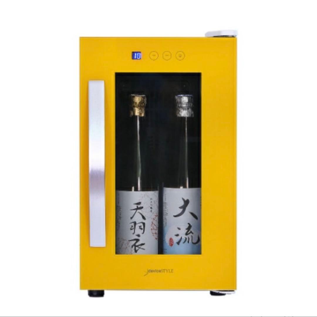 新品　デバイスタイルDeviceStyle ワインセラー CE-8W-Y 8本用