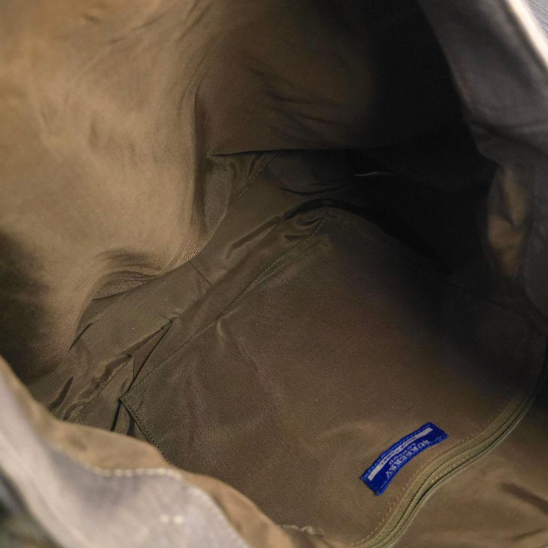 BURBERRY　バーバリー　ブルーレーベル　レザー　ショルダーバッグ　オーバル