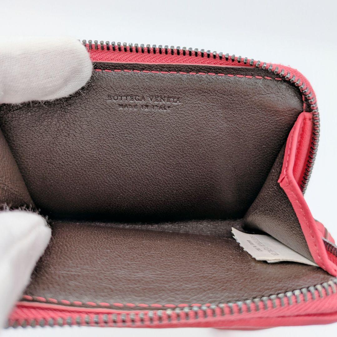BOTTEGA VENETA ボッテガヴェネタ ピンク レザー革 ケース