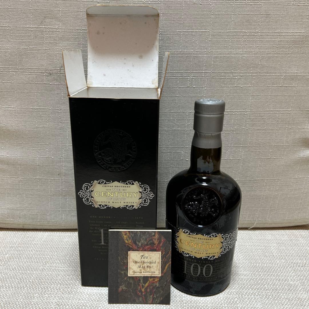 ウイスキー シーバスブラザーズ センチュリー オブ モルト 100 未開栓