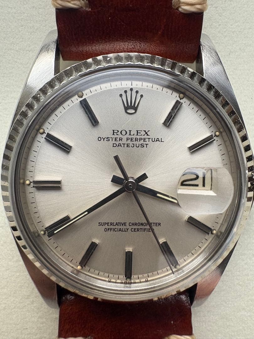 ROLEX DATEJUST 1601【レア】シグマ文字盤
