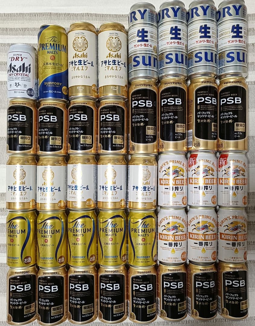 お酒　ビール　大量　まとめ売り　40本セット①