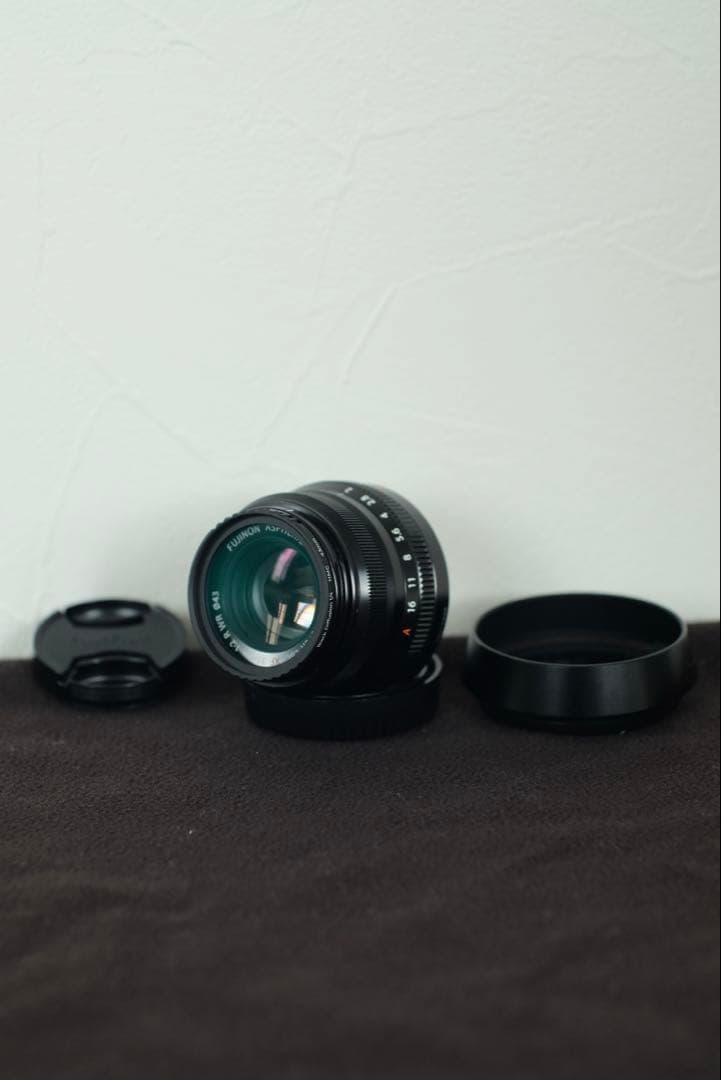 XF35mmF2 R WR 純正フード、別売フード、ブラックミストフィルター付