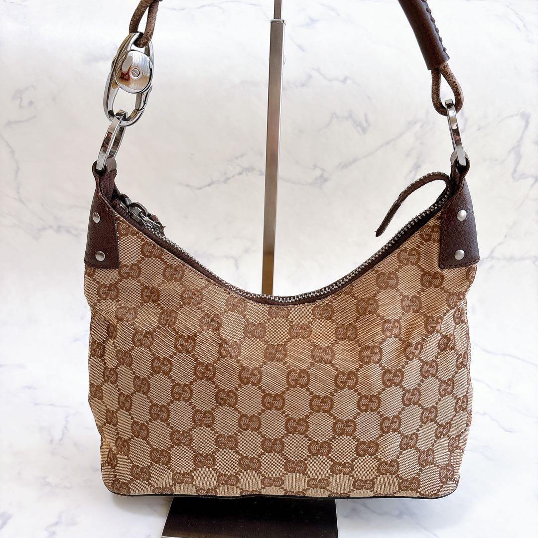 希少✨GUCCI グッチ GGキャンバス ワンショルダー ショルダーバッグ