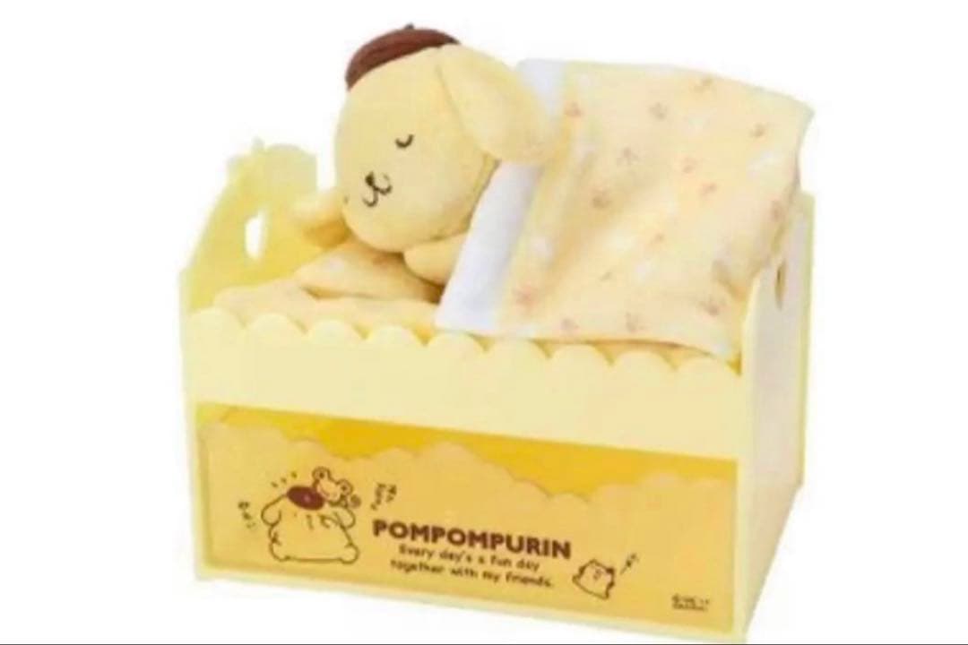 ポムポムプリン　激レア　マスコット　小物入れ　チェスト