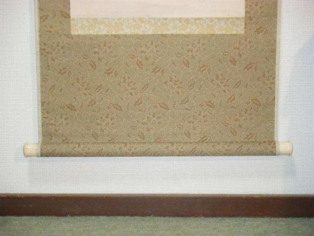 【真作】掛軸　梅之図　逸品　O29