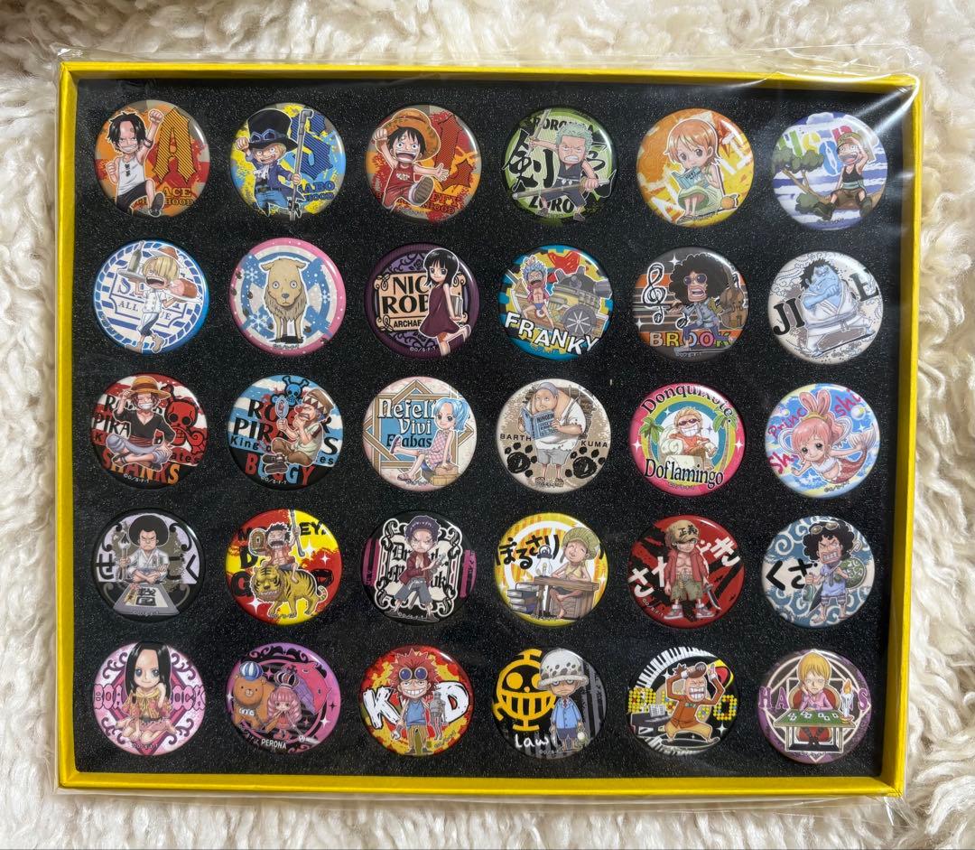 ワンピース 輩缶バッジ コンプリートコレクション 10周年 第4弾