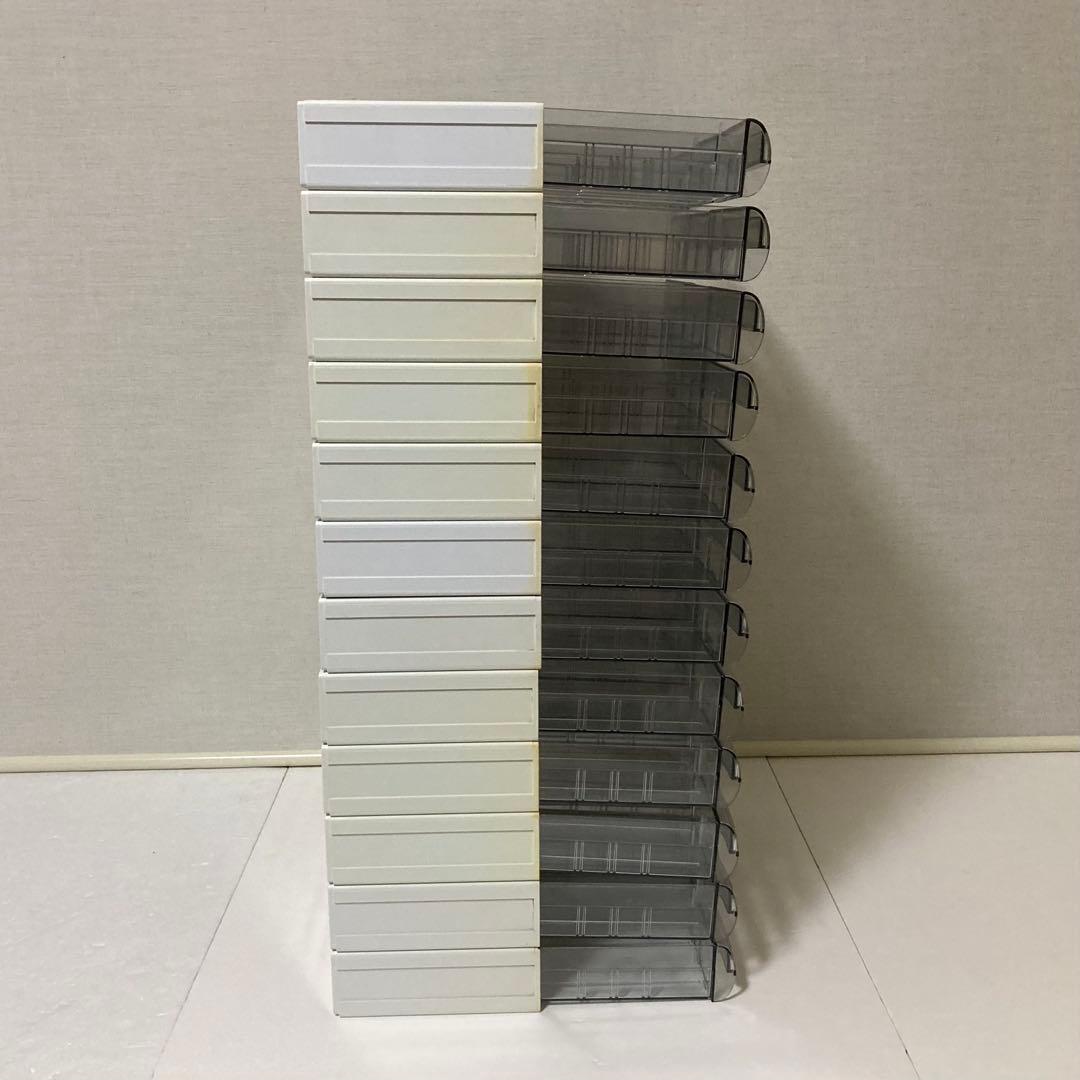 サカセ カセッター 収納ケース 小物入れ 引き出し 連結 日本製 36個