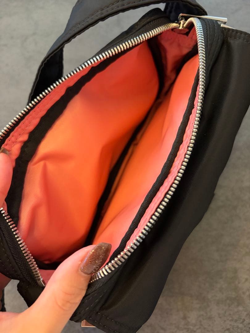 【美品】SELENT ETHER MIGHTY21 BLACK ショルダーバッグ