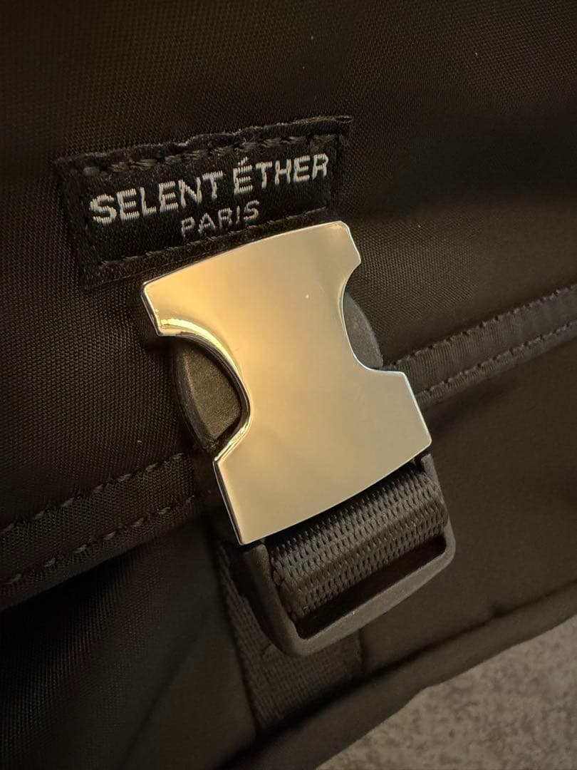 【美品】SELENT ETHER MIGHTY21 BLACK ショルダーバッグ