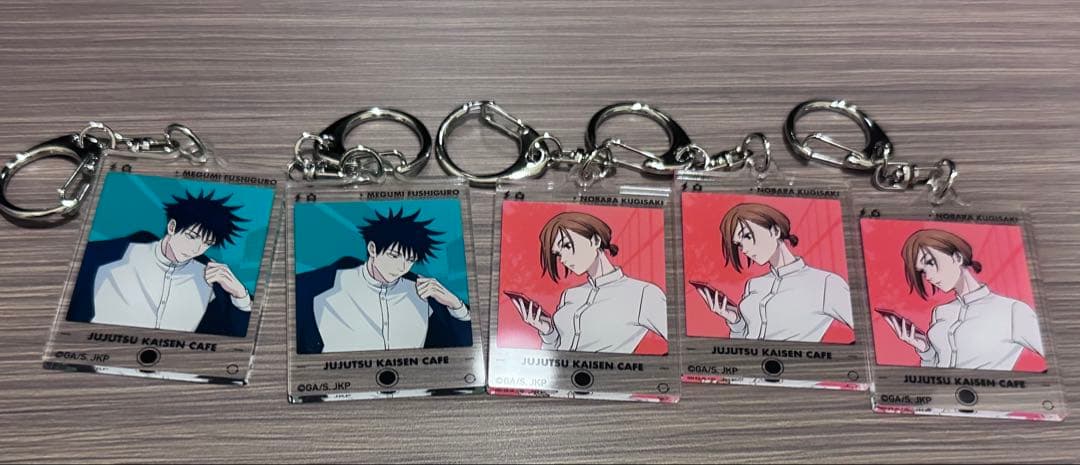 呪術廻戦カフェ アクリルキーホルダー