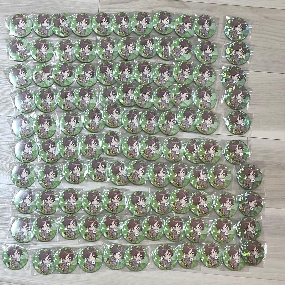 うらたぬき　ラブレター　缶バッジ