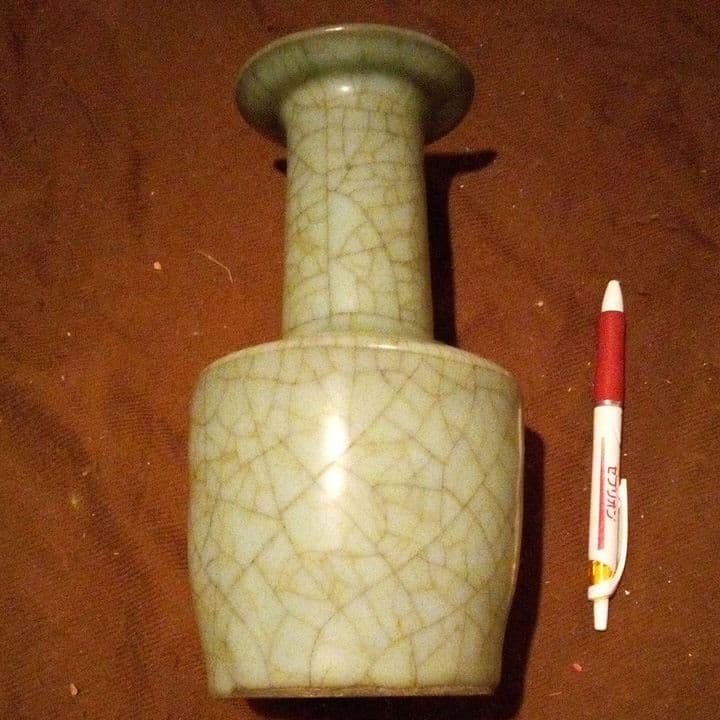 中国陶磁器　南宗官窯　長頸壺