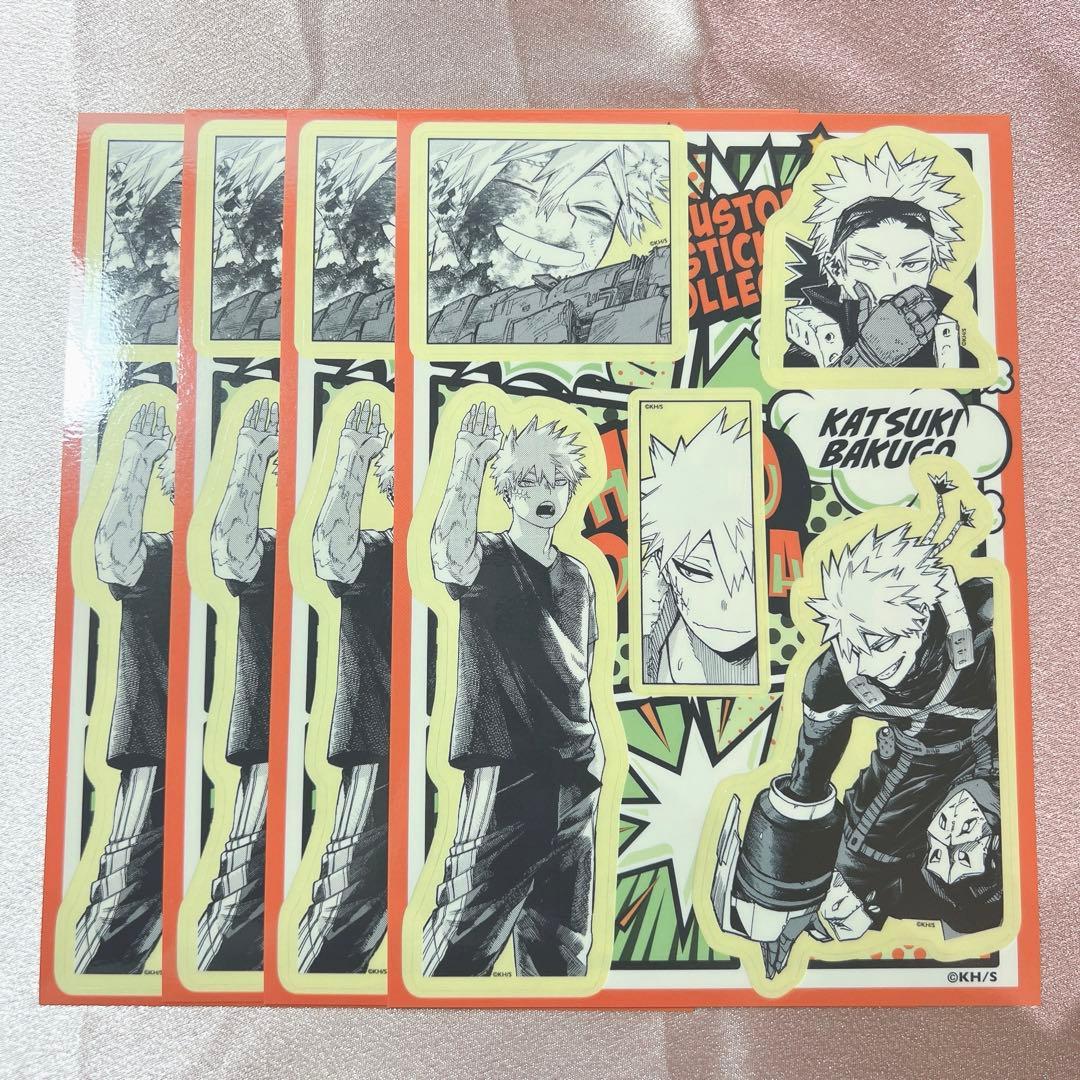 ヒロアカ カスタムステッカー 爆豪