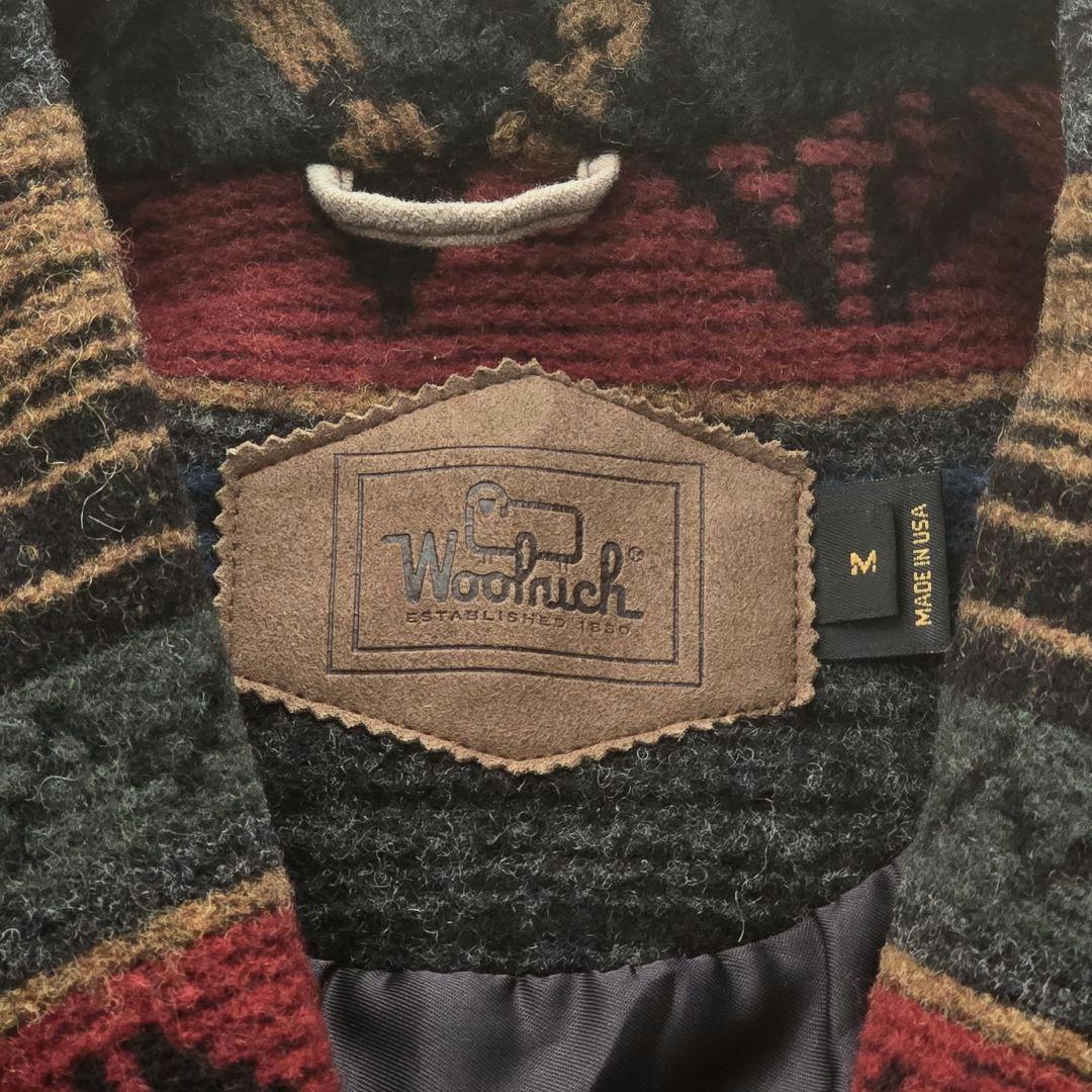 80s ウールリッチ ヴィンテージ ネイティブ柄 ブランケットジャケット