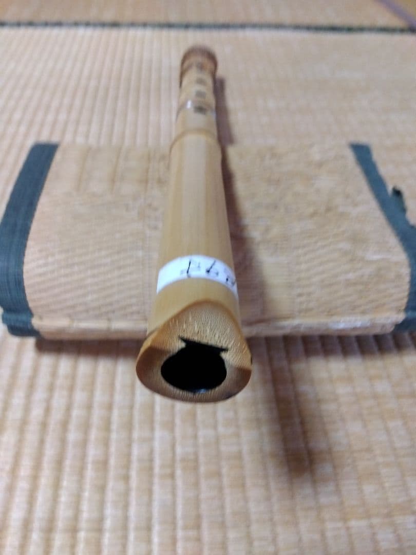 尺八１尺９寸中継ぎｓｓ縁藤巻き正律管