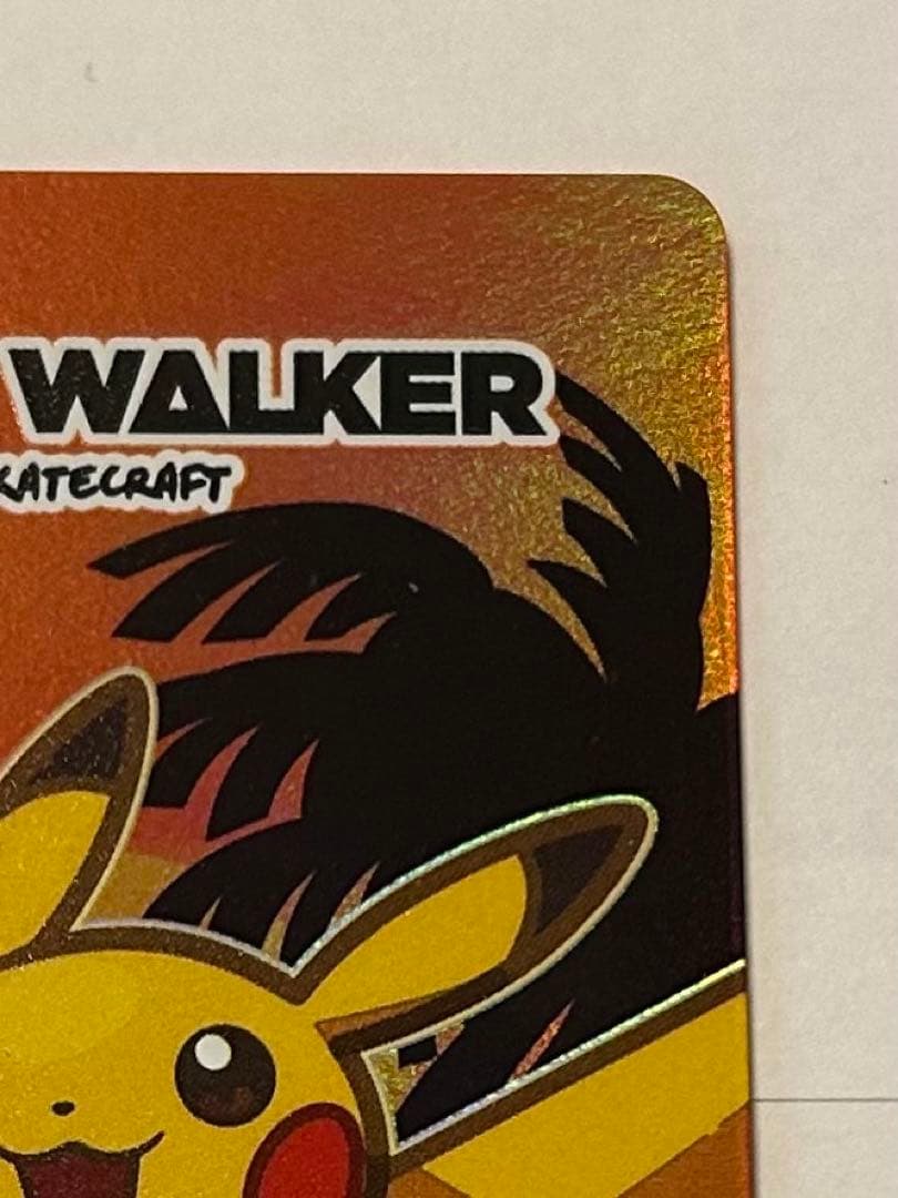 WCS アナハイムピカチュウ スケートボード 1250個限定 ギャランティカード