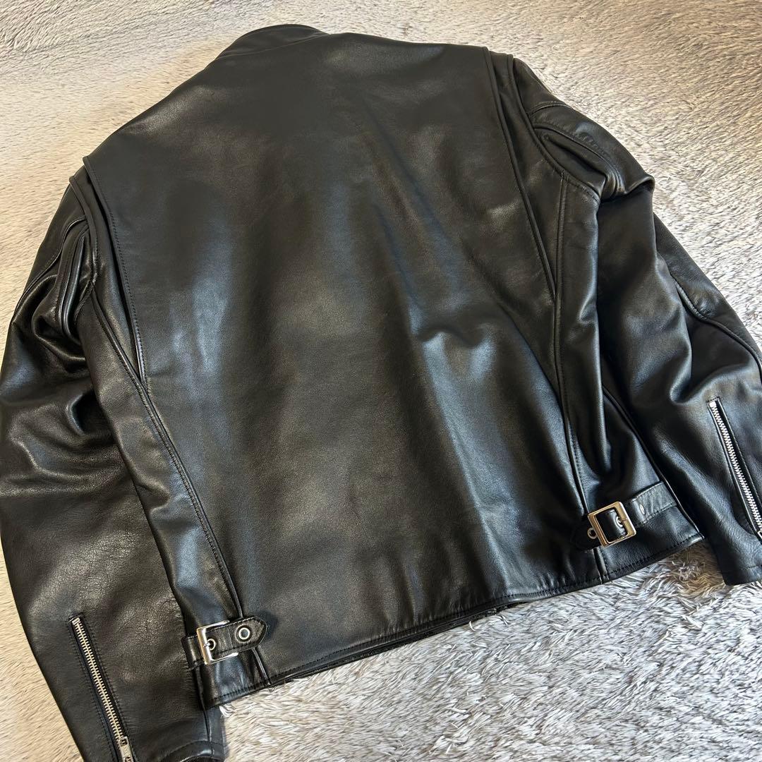 NANKAI ナンカイ　シングルライダース レザージャケット　シングルレザー　L