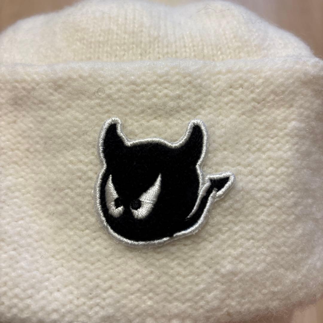 WAAC ワック　ニット帽　ホワイト