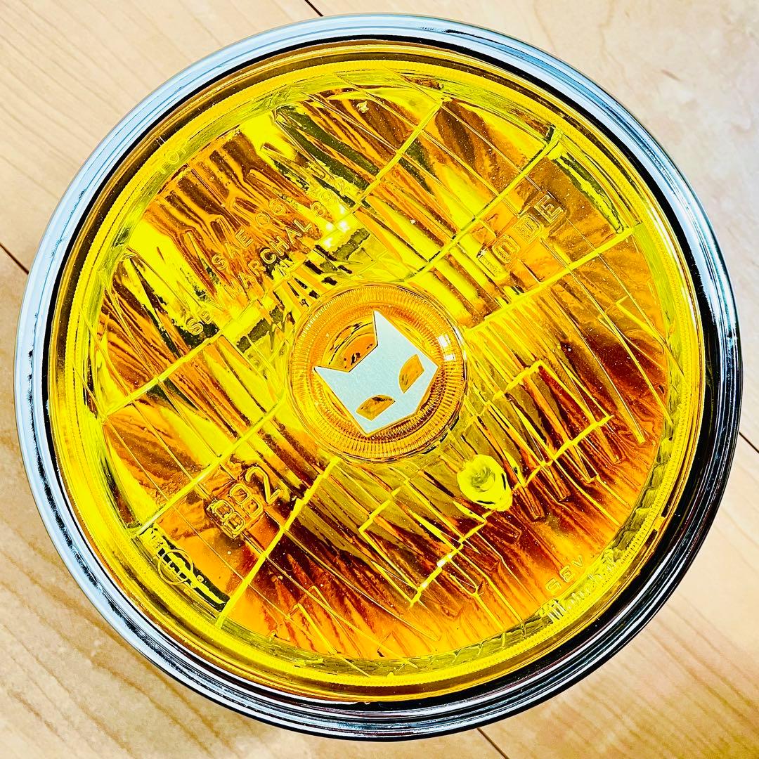 当時物 マーシャル 882 デベソ ヘッドライト MARCHAL デメキン改