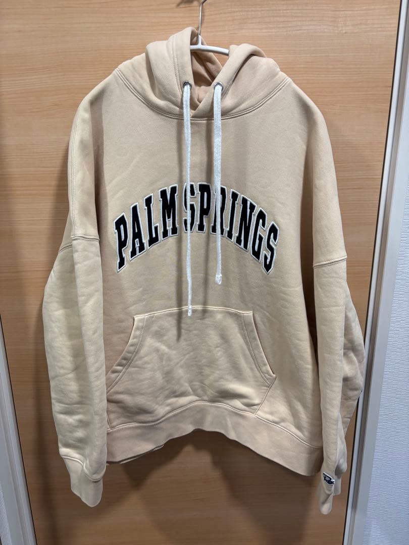 リルーム　PALM SPRINGS フードロゴパーカー S-Mサイズ