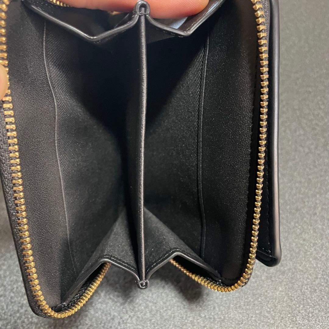 美品✨COACH レキシー 二つ折り財布 ブラック 日本限定　レザー