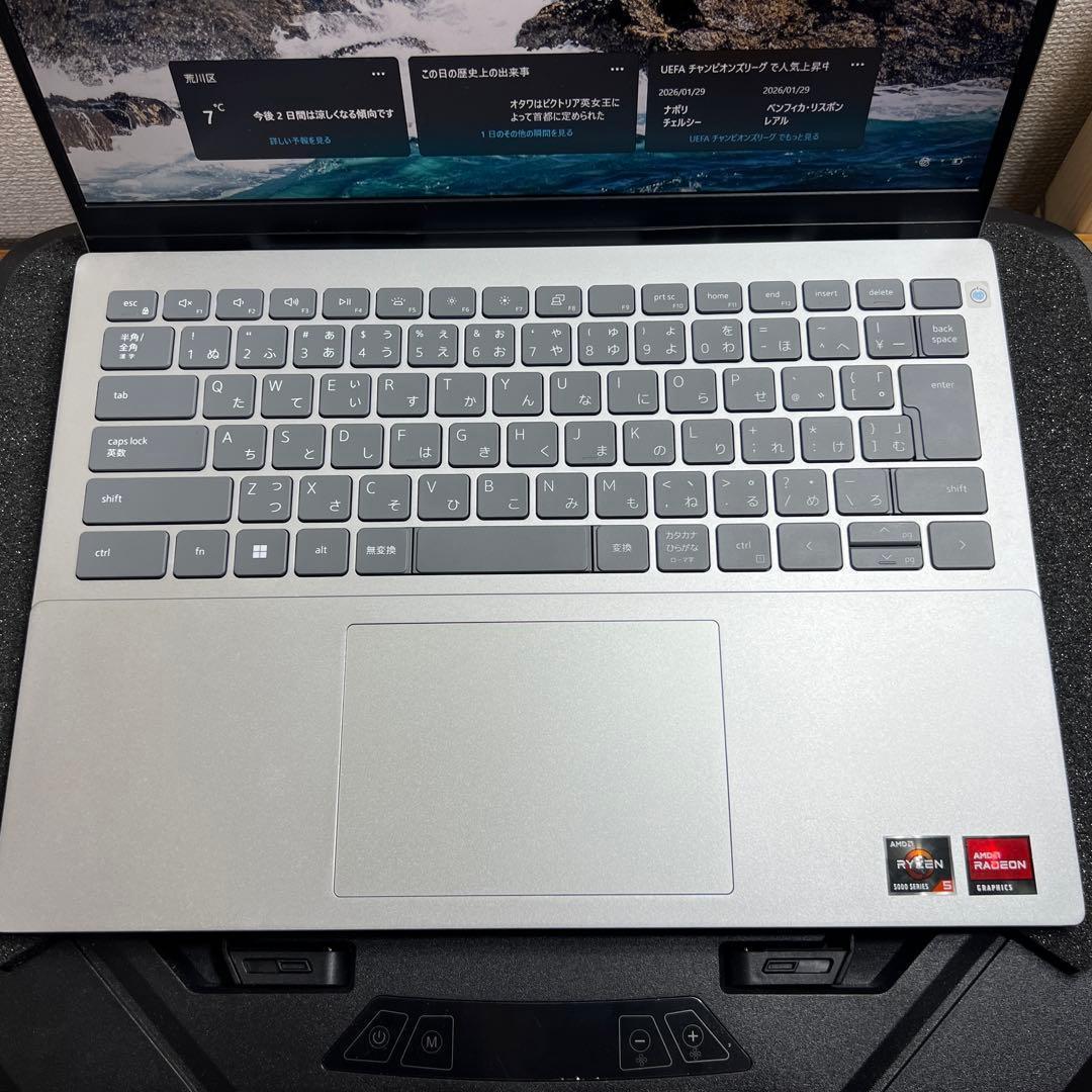 【 新品バッテリー 】Dell Inspiron Ryzen 5 5625U