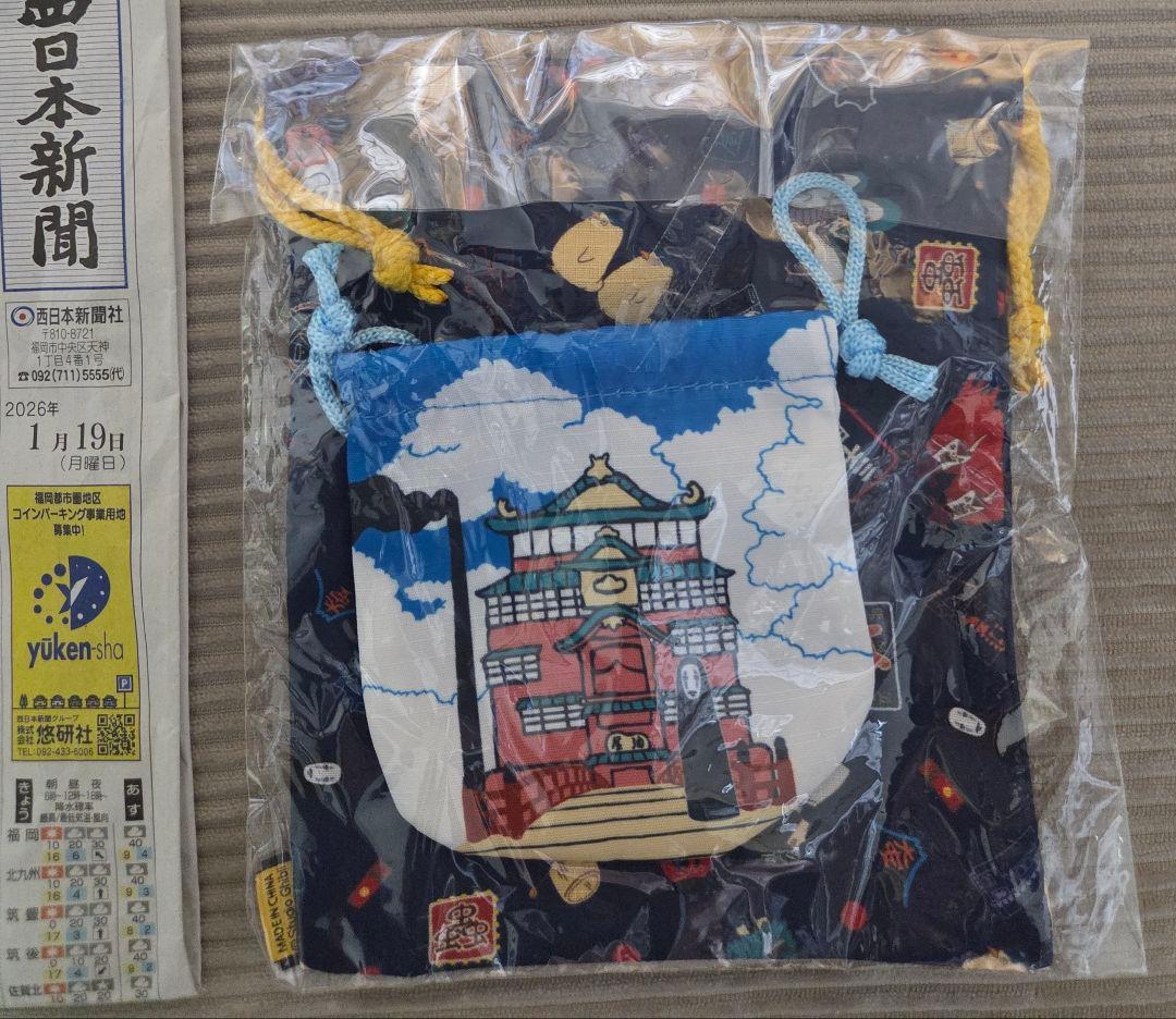 アニメキャラクター柄ポーチセット 5点セット