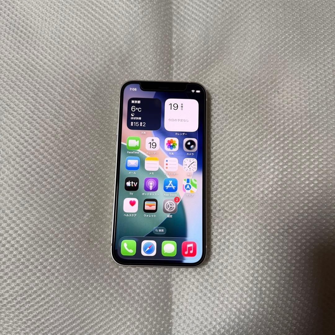 美品 SIMフリー iPhone12mini 256GB バッテリー100%