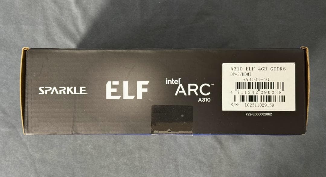拡張カード SPARKLE A310 ELF 4GB GDDR6