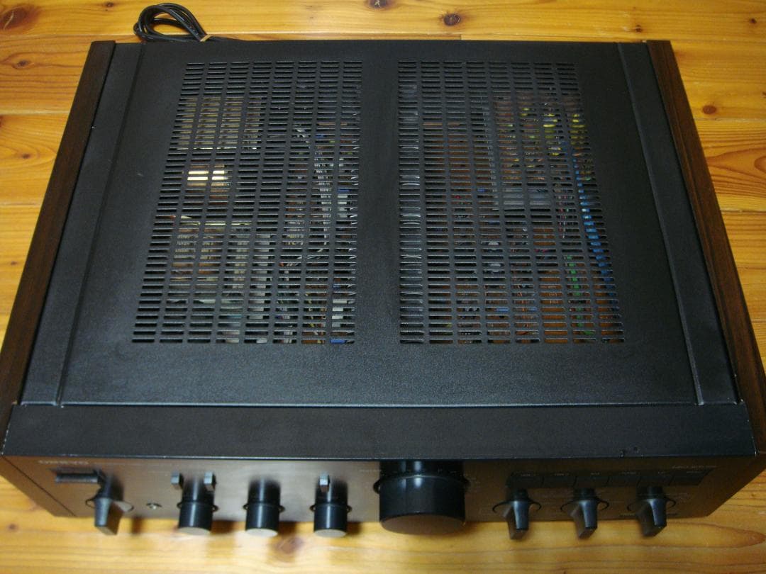 整備済 ONKYO オンキョーアンプ Integra A-817RX 木目パネル