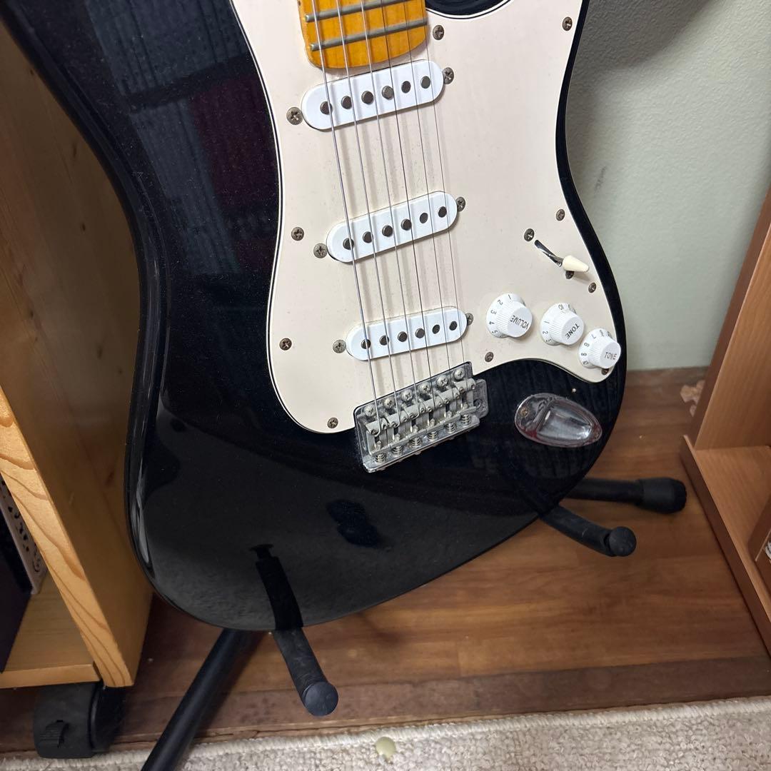 エレキギター ストラトキャスター ブラック