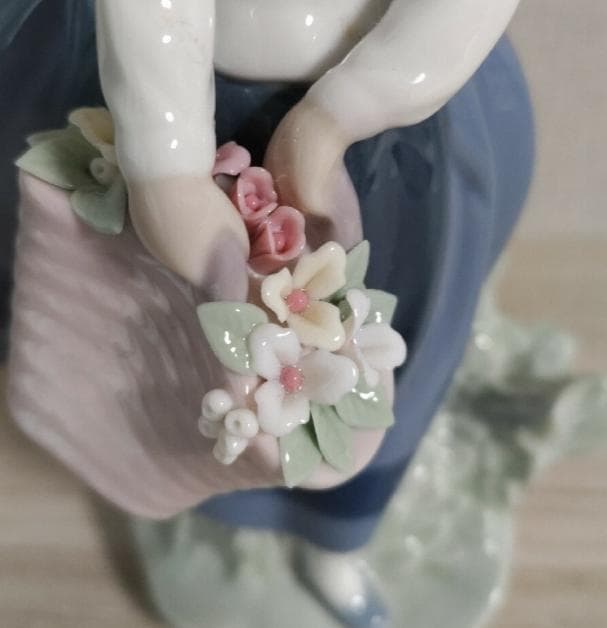 【箱あり！美品】リヤドロ　きれいな花ばかり　LLADRÓ　高島屋で購入