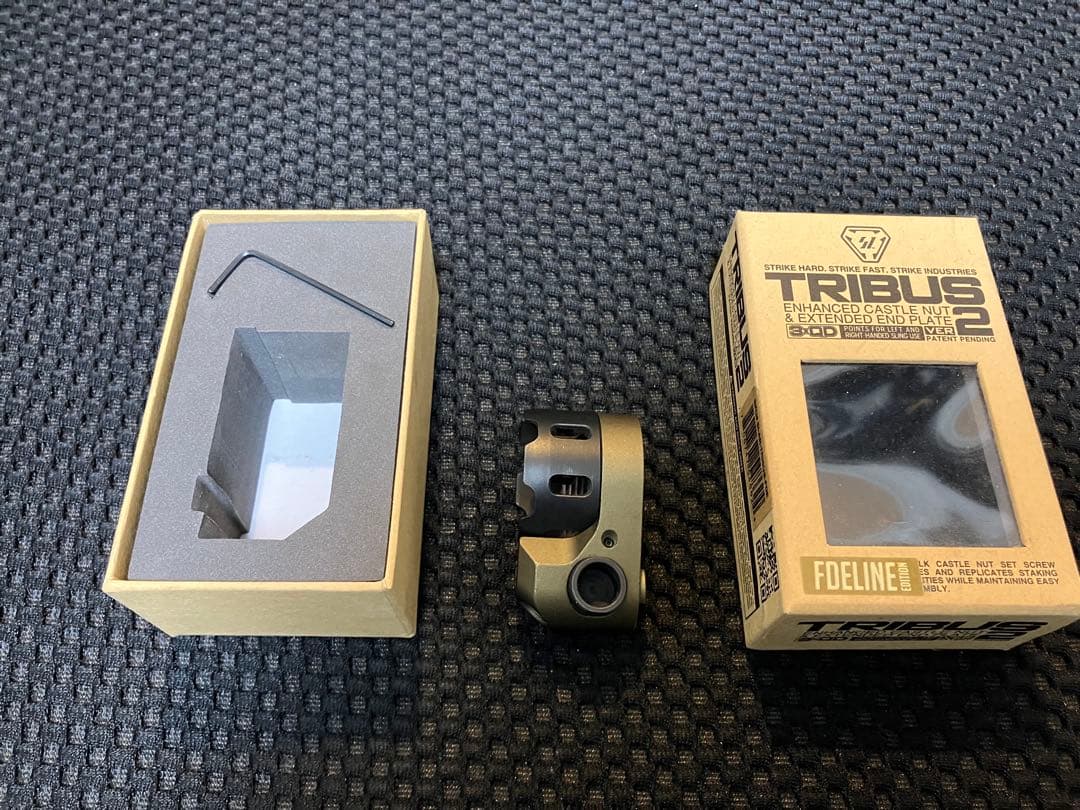 strike industries 実物M4 キャッスルナット