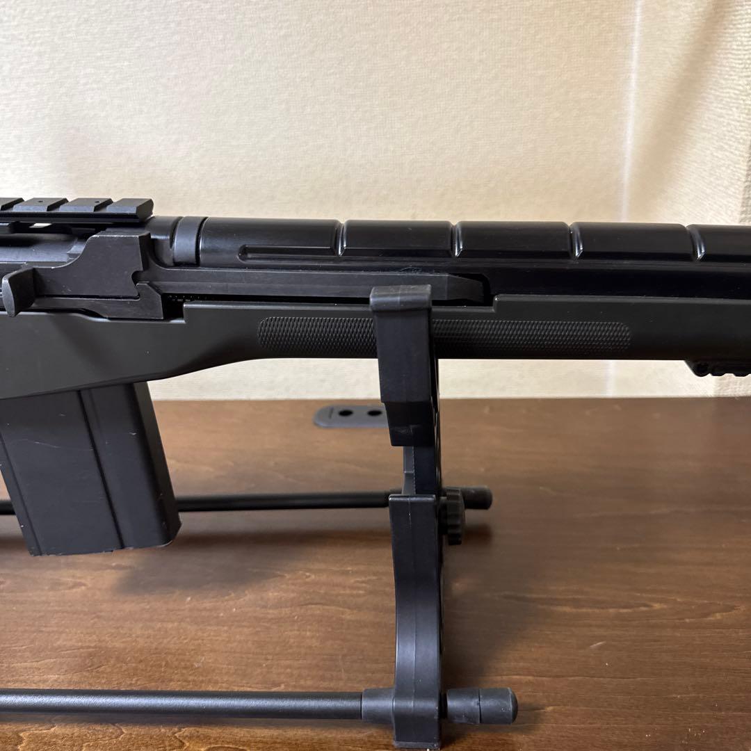 東京マルイ　M14 OD ファイバーストック　電動ガン　サイドマウント付き