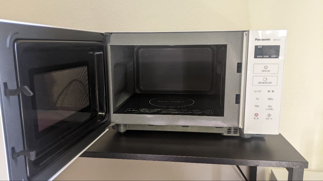 パナソニック 電子レンジ 単機能 フラットテーブル 22L NE-FL1A-W