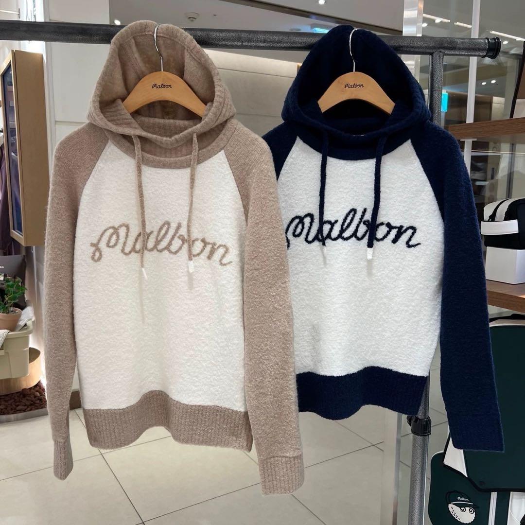 マルボンゴルフ　レディース　もこもこ長袖パーカー