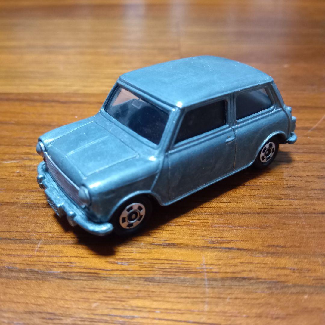 トミカ 青箱 ミニクーパーS 無塗装 日本製