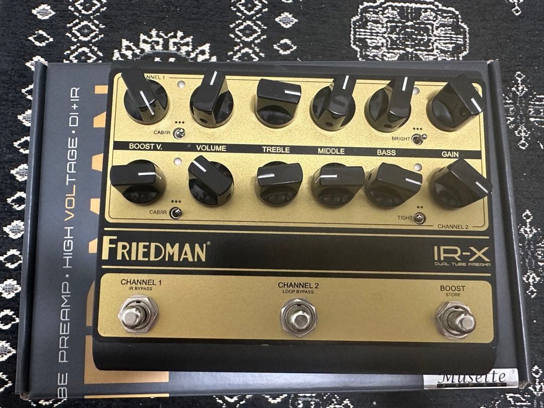 Friedman IR-X デュアルチャンネル プリアンプ