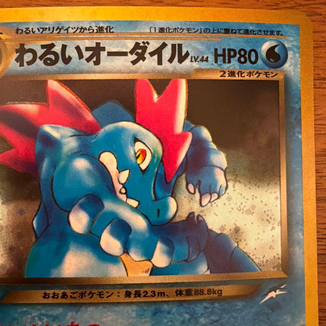 【旧裏】わるいオーダイル 拡張パック第4弾 闇、そして光へ…