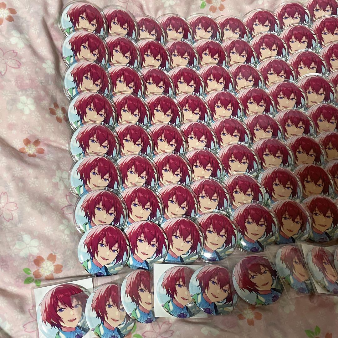 あんスタ 朱桜司 フィーチャー2 F2 缶バッチ 84個