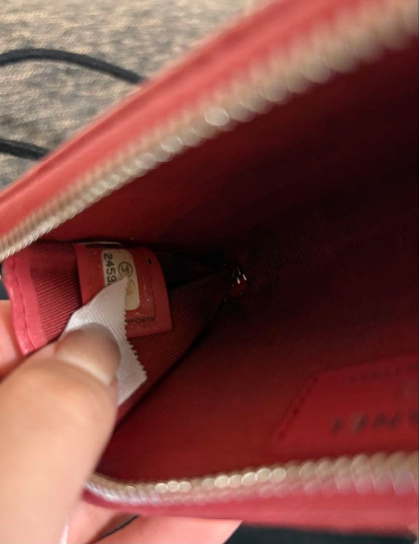 【最終値下げ】CHANEL キャビアスキン ピンク ケース