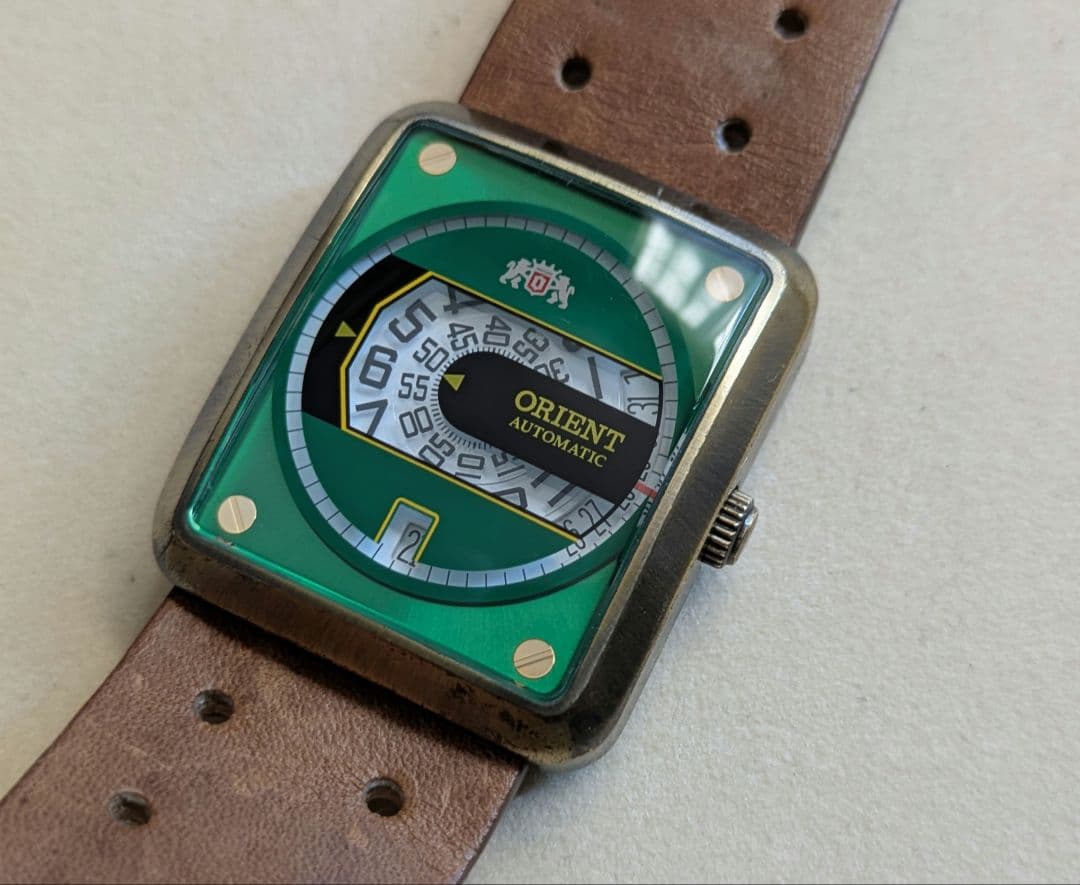 オリエント　ジャンピングアワー　オートマチック　自動巻　ERAK-C0
