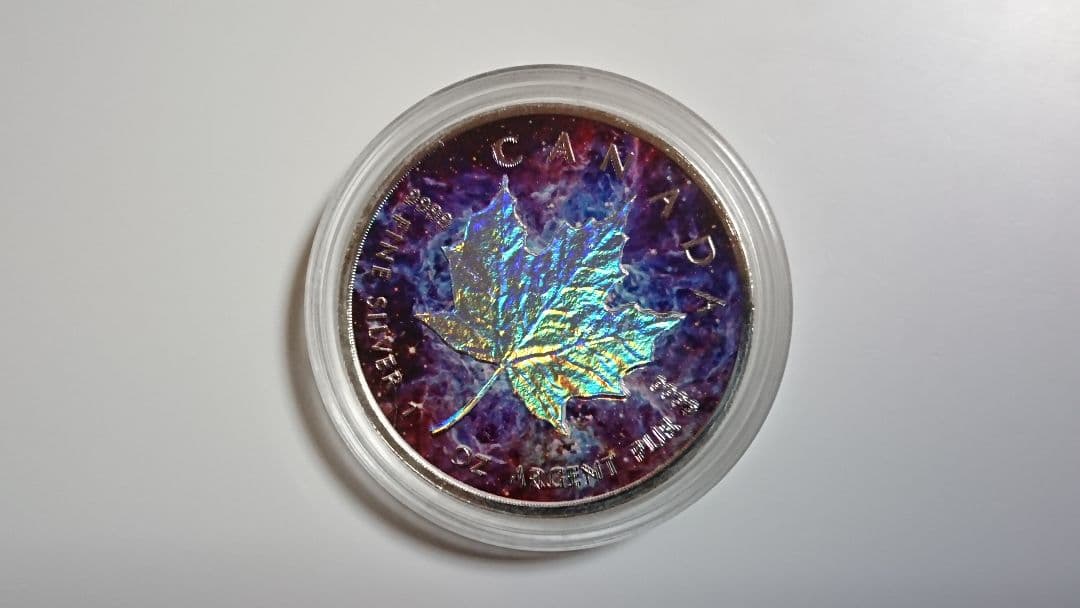 つ*ん様 メイプルリーフ・ホログラム (シルバープルーフ) 限定品？ カナ
